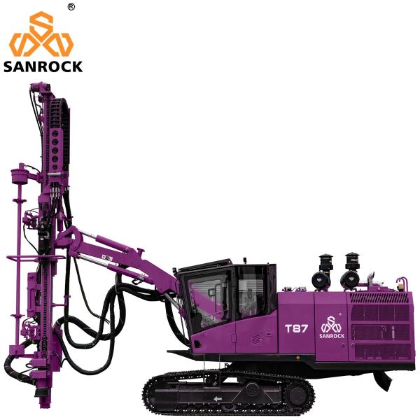 Buy cheap Top Hammer DTH Drill Rig Crawler Hydraulic Mining Borehole Drilling Machine from wholesalers