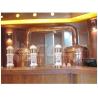 Buy cheap 500L Red Copper Brewing Equipment Home Beer Brewing Kit 1 Year Warranty from wholesalers