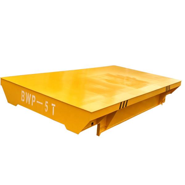 Buy cheap Industrial Electric Rail Material Transfer Cart Trolley Track Type Low Noise from wholesalers