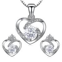 Buy cheap 19X15MM 0.14oz Jewelry Sets For Women Plated Bridal Jewellery Set product