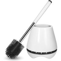 Buy cheap Ergonomic Silicone Toilet Cleaning Brush SS304 Handle Bathroom Bowl Brush product