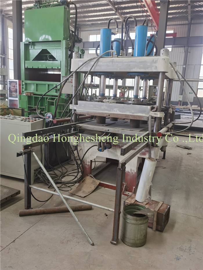 Thick 15mm To 40mm Rubber Tile Making Machine Hydraulic Rubber Vulcanizing Machine