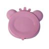 Buy cheap Newborn Silicone Suction Plate Set Bear Shape Feeding Baby Set With Spoon from wholesalers