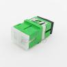 Buy cheap Metal Shrapnel LC Duplex Adaptor , APC Fiber Optic Adapters 0.20dB from wholesalers