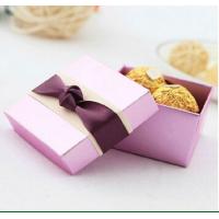 Buy cheap Folding Rigid Chocolate Boxes Retail Packaging Gift Boxes Fancy Paper product
