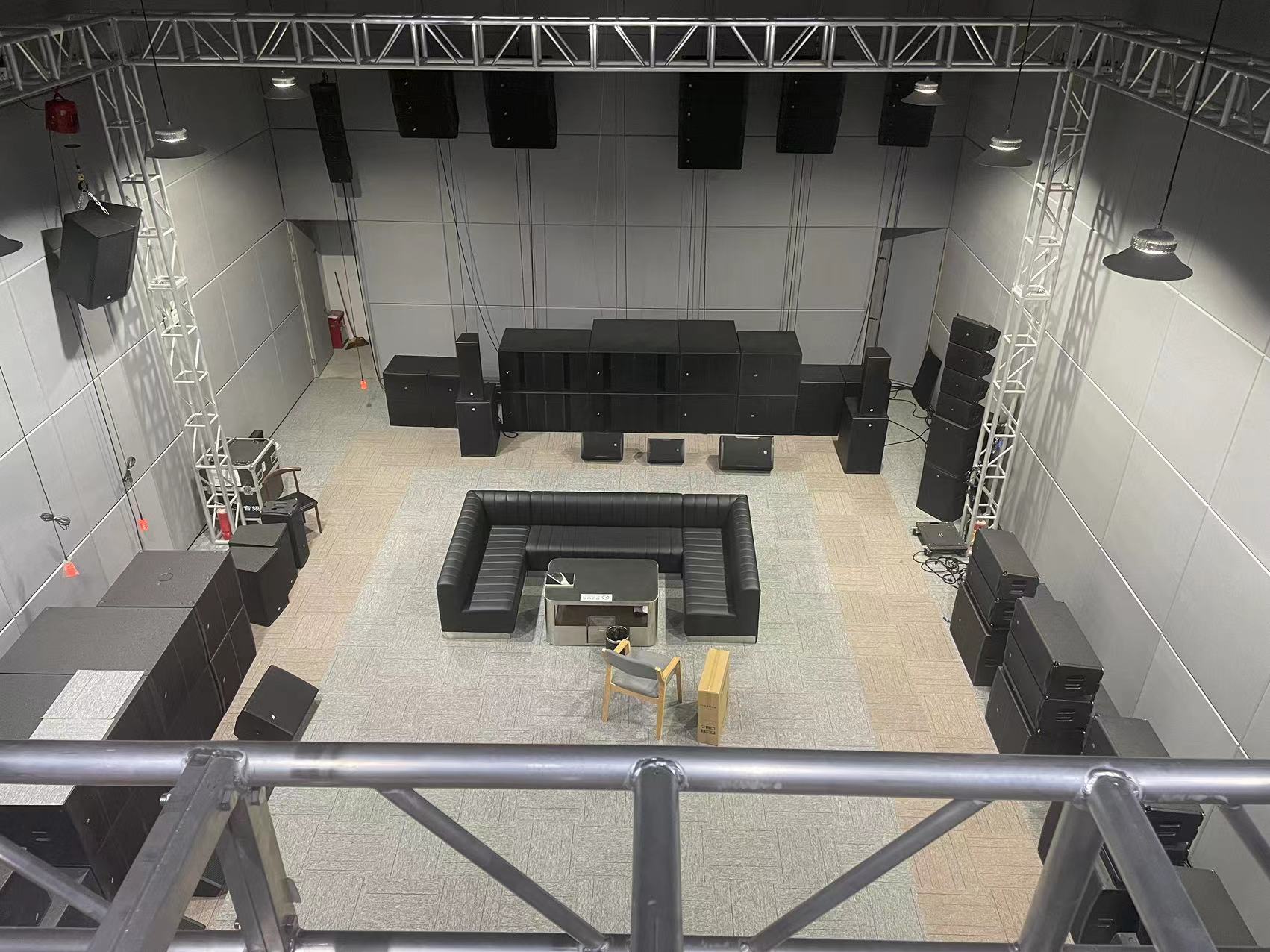 ARE AUDIO dual 8 inch high-fidelity outdoor line array speak for gym