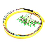Buy cheap Multimode FTTH Fiber Optic Cable , FC / APC 12 Core Optical Fiber Cable product