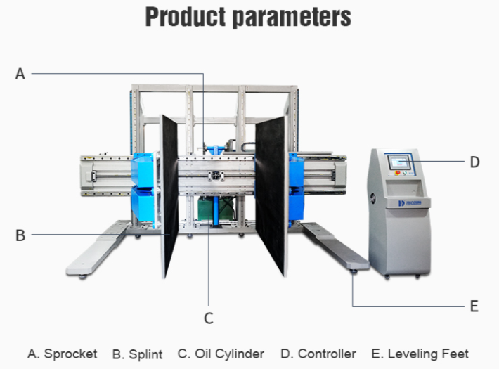 clamp force test machine