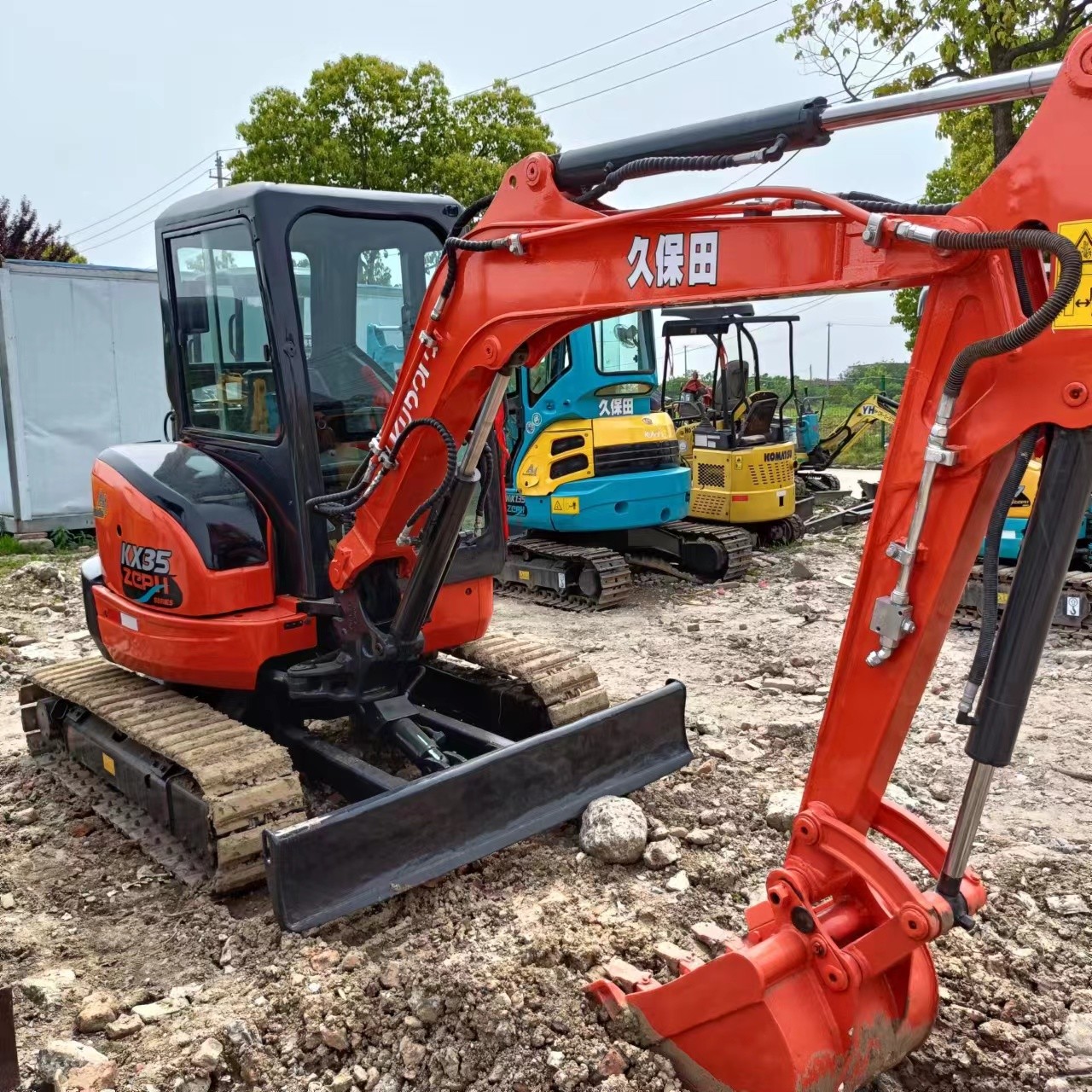 Original Used 3 Ton Excavator Kubota U35 Digger Second Hand Kubota 35 55