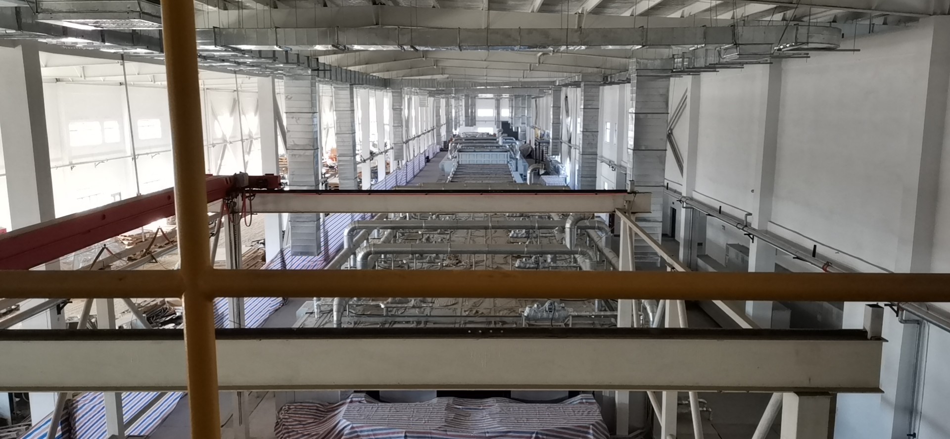 400 Micron 4700mm BOPET Film Line , Coating Production Line
