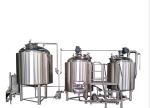 3 BBL Stainless Steel 304 2 Vessel Brewhouse For Nano Brewery