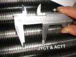 L Type Wrapped Around Fin Tube Seamless OD 19.05mm ISO Standard