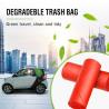 Buy cheap Red Debossed 100mm Car Tissue Box Holder Using Suede Leather from wholesalers