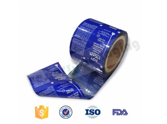Food grade plastic wrapping roll film for potato chips with Bestar automatic packing machine