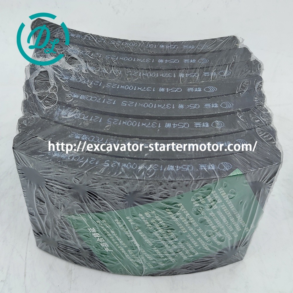 Brake Lining Dongfeng Truck Spare Parts Q54 Front 137mm*100mm*12.5mm