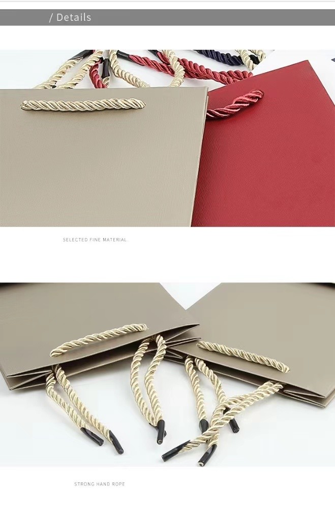 14.5*6.5*21.5cm Paper Jewellery Packaging Small Paper Bags For Jewelry