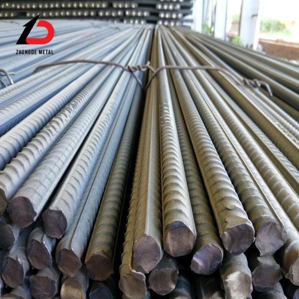 Buy cheap Custom Made ZD-HRR High Strength Steel Rebar HRB 335 400 500 Grade 300 420 460 520 SD 345 390 490 Fe E 400 500 Deformed Round Cutting Steel Rebar from wholesalers