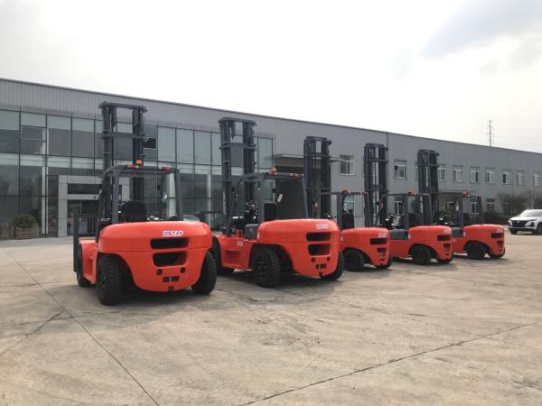 Buy cheap ISUZU Engine Hydraulic Transmission 7T Diesel Forklift from wholesalers