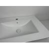 Buy cheap 24 Inch Bathroom Cabinet Single Hole Sink Basin Resists Chipping And Scratching from wholesalers