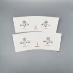 Waterproof and Oil-proof Disposable Paper Cup Fan for Hot or Cold Beverages