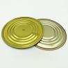 Buy cheap 153mm Gallon Paint Can Components , Tinplate Thickness 0.23mm With Gold Lacquer , Tin Can Lids from wholesalers
