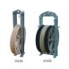 Buy cheap 508mm Large Diameter Cable Pulley Block Nylon Steel Frame Round Belt Type from wholesalers