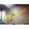 Buy cheap Sound Absorption Multicolored Soundproofing Hexagons Recycled from wholesalers