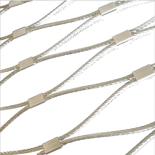 Wire Diameter 1.2mm to 4mm Commercial Safety 304 Stainless Steel Mesh Netting