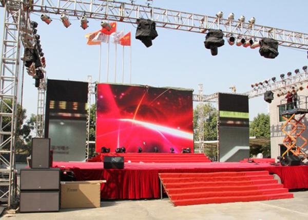 Buy cheap High Brightness Slim Indoor Stage Background Wall P4.81 Rental LED Video Wall Screen Full Color from wholesalers