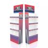 Buy cheap Supermarket Retail Cardboard Shelf Display , POP Floor Display For Water Soda from wholesalers