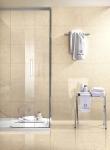Cream Beige Marble Glazed Porcelain Tile Heat Insulation Antibacteria