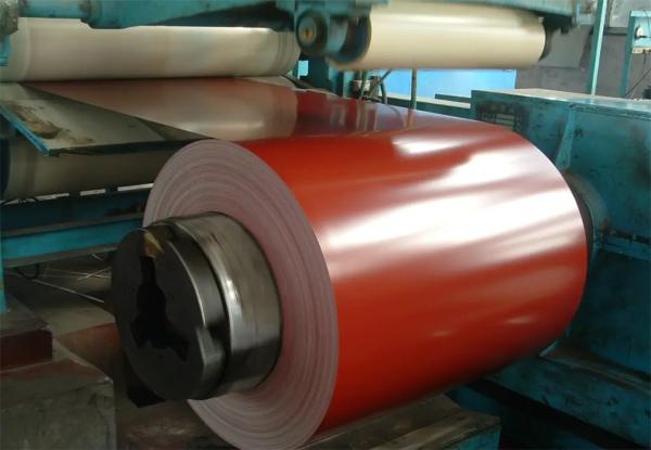 Pvdf Coating Aluminum Steel Coil Ral Color Zinc Ppgl Hot Dip Prepainted
