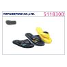 Buy cheap EVA Kid Boy Flat Flip Flop Sandals Black Yellow from wholesalers