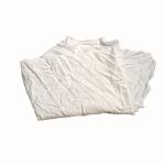 100% reused Regular size Cut Sheeting Rags Mixed White 10KG Premium Cotton Rags