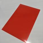 Special Tape Colored Pet Film , Heat Resistance Red Colored Plastic Film
