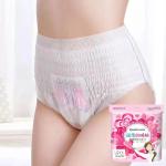 Comfortable Breathable Women's Cotton 3 Layer Leak Proof Period Underwear for