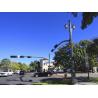 Buy cheap 15M Outdoor Powder Coated High Mast Light Pole Anticorrosive from wholesalers
