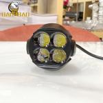 2 Eyes 4 Eyes High Power White Yellow Dual Color Heavy Iron Mini Driving Fog