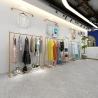 Buy cheap Metal Garment Clothes Store Rack Gold Color CE Certificate TGL ODM from wholesalers