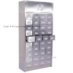 Vertical Stainless Steel Medical Cabinet Fully Enclosed