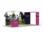 Buy cheap Fire Resistance Trade Show Booth Displays Washable Easy Set Up Combination from wholesalers