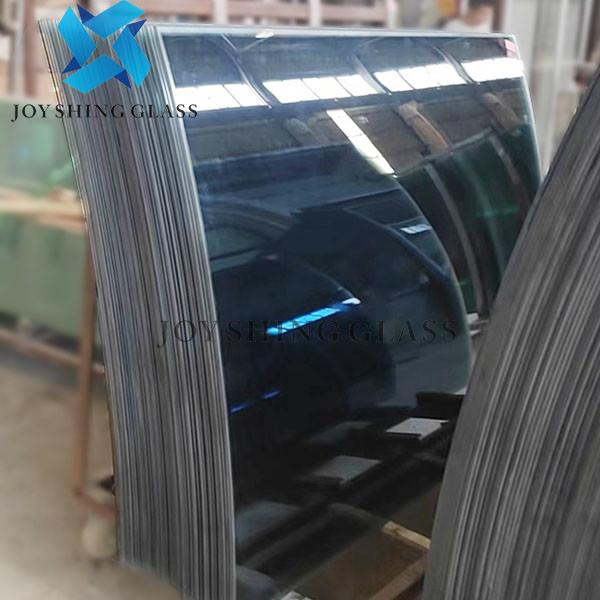 Quality Curved Reflective Float Glass 3mm-22mm Reflective Toughened Coated Glass for sale