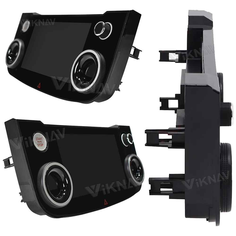 AC Panel for Jaguar XE XF (2015-2020) 10inch LCD Climate Control Screen with Conditioning Temperature Control Knobs