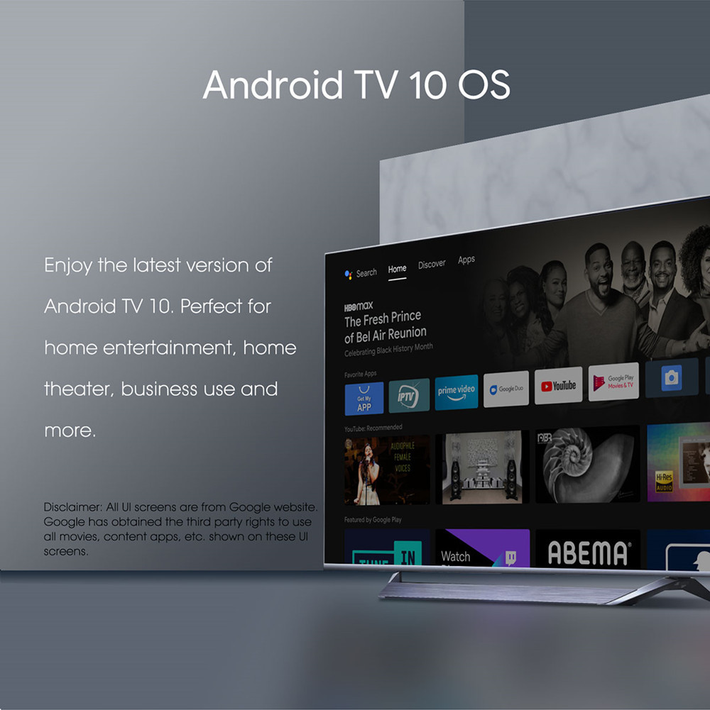 Netflix 4K Smart TV Box Android 10 Certified ATV Mecool KM2 Amlogic S905X2 2GB DDR4 WiFi Prime Video Widevine L1 TVBOX