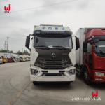 4 Cylinder Tri Axle Reefer Trailer 350hp Single Axle Box Truck