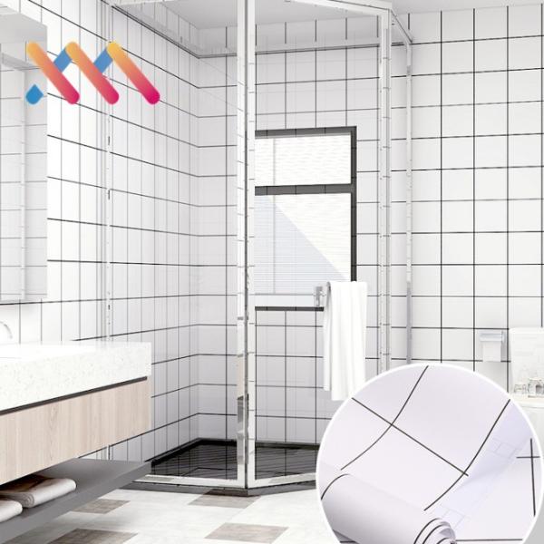 Buy cheap oil proof kitchen wallpaper backsplash wallpaper home decor mosaic wall tiles from wholesalers