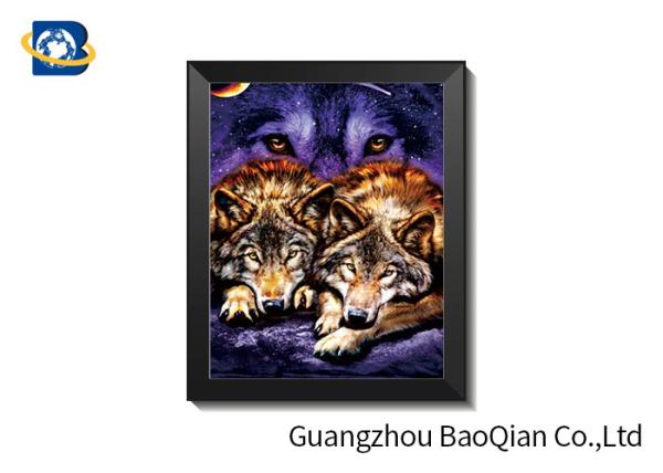 Eco Friendly PET 3D Flip Picture , Customized High Definition Lenticular Movie