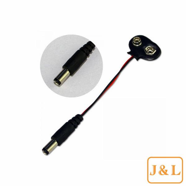 Buy cheap 2.1 x 5.5mm Male DC Power Plug to 9V Battery Clip Adapter Cable from wholesalers