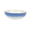 Buy cheap Reactive color Porcelain Salad Bowl , 17CM Soup Salad Bowls With Embossed Rim from wholesalers