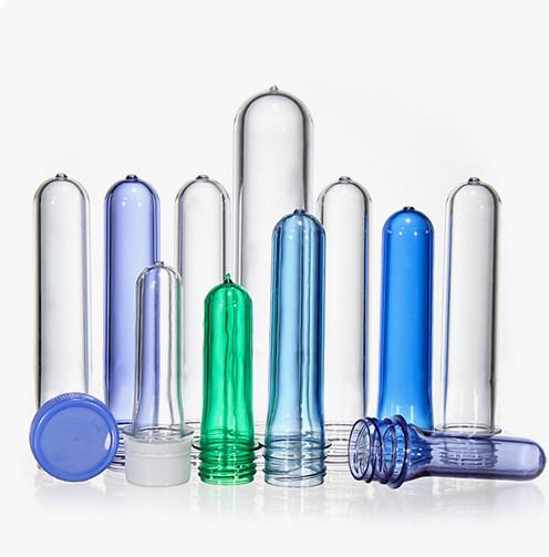 Buy cheap Recyclable Preformed PET Bottle With Screw Plastic Lid For Beverage Industry from wholesalers